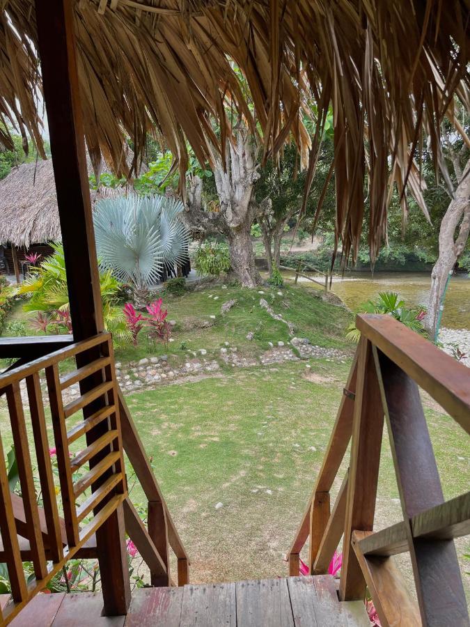 Ecohostal Palmares Del Rio Guachaca Buitenkant foto